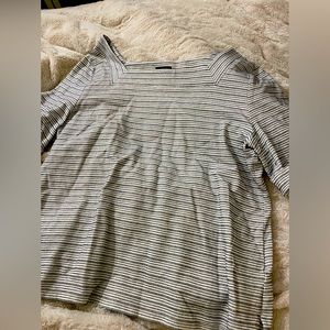 NWOT Talbots Square Neckline Blouse